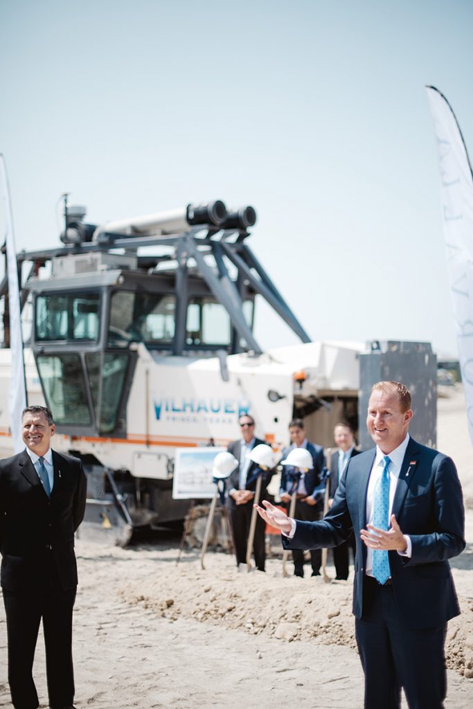 The Corvalla is being built right along Frisco's famed $5 Billion Mile.