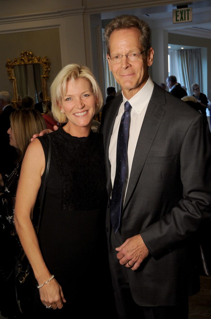 Sandi and Stan Faison at the Houston Hospice 2017 Spirit Award Dinner at the River Oaks Country Club Thursday Oct. 12, 2017.(Dave Rossman Photo)