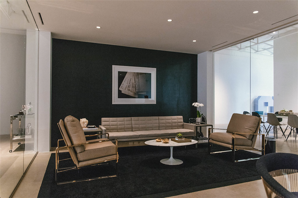 Inside Suzanne Droese's office. 