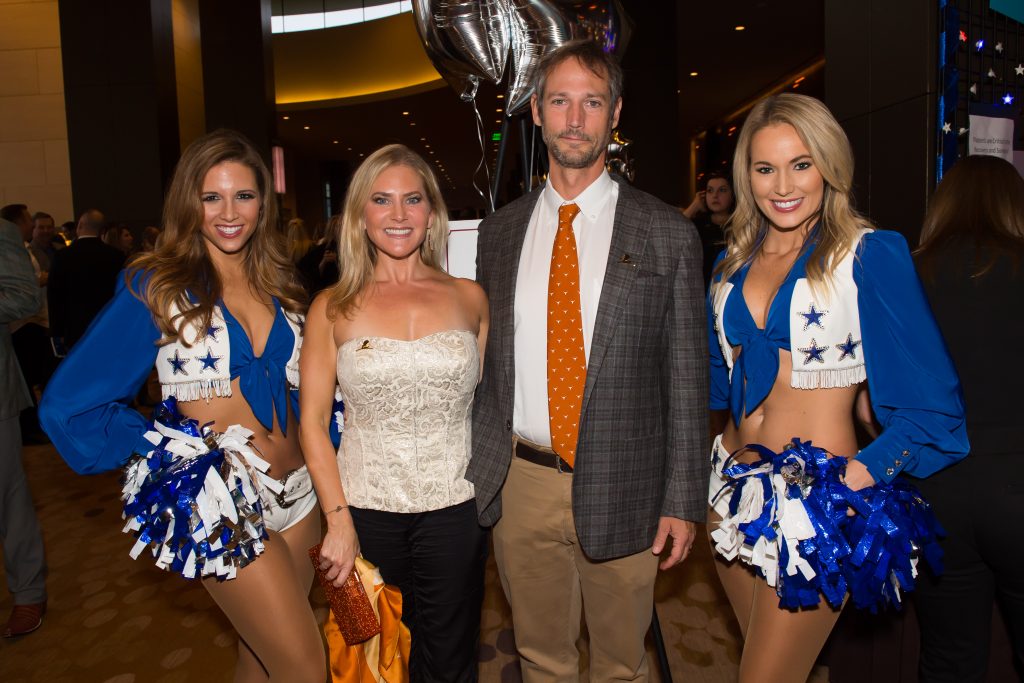 Abra & Robert Garrett and Dallas Cowboys Cheerleaders 