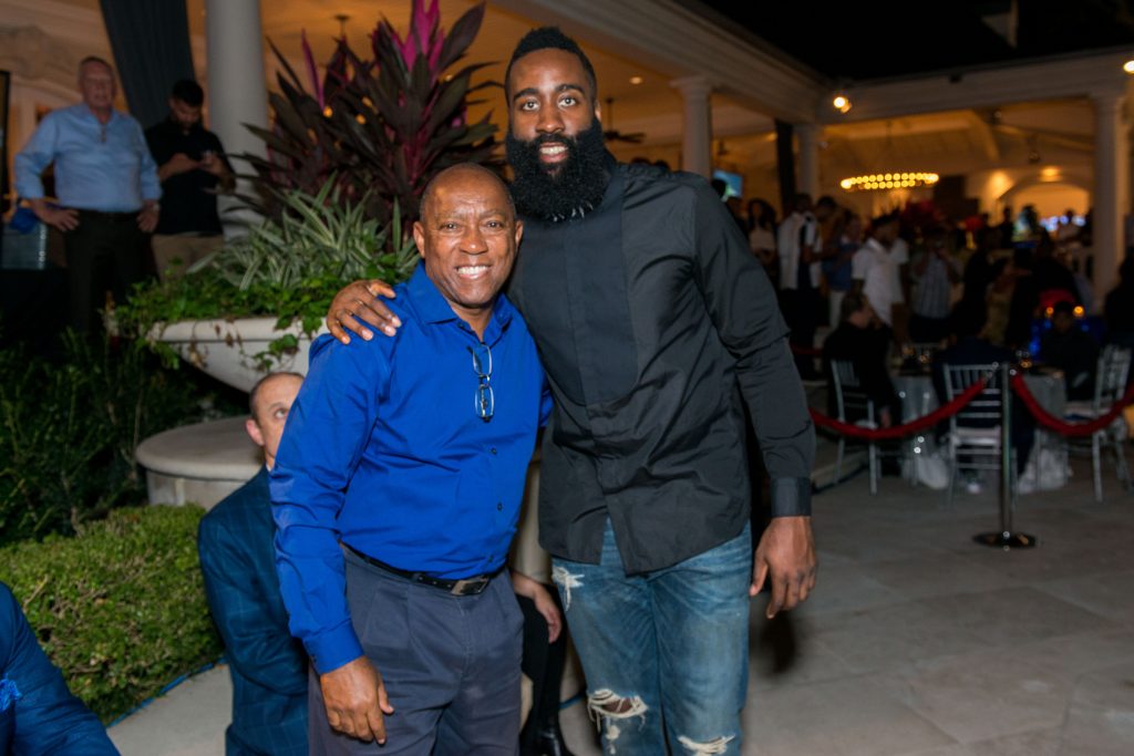 Mayor Sylvester Turner, James Harden