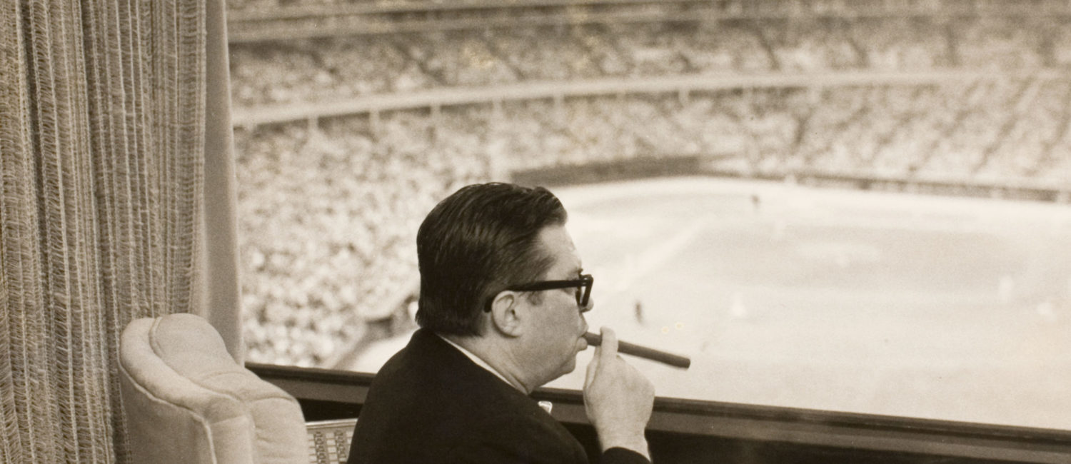 Judge Roy Hofheinz contemplates his Astrodome Empire RGD0006-1086-8xScan