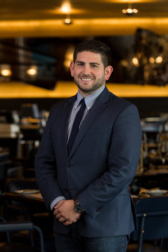 Beverage director and sommelier, Andrew Schawel