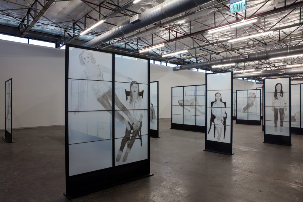 Kiki Smith's "Pilgrim" installation (Photo by Kevin Todora)