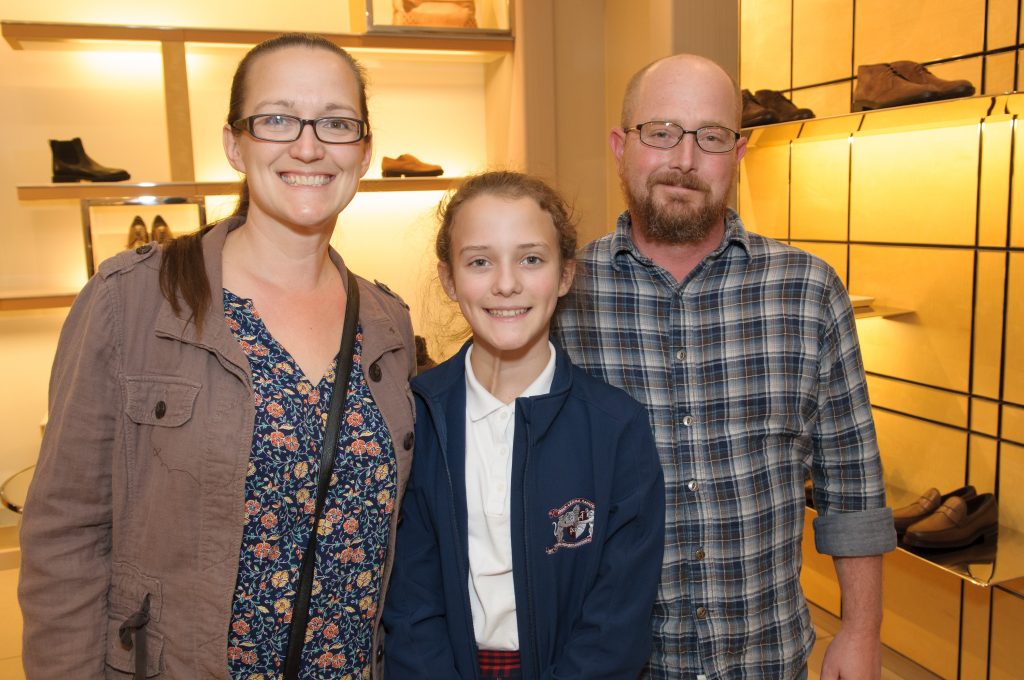 Aime Deregge, Molly Deregge, Andrew Deregge