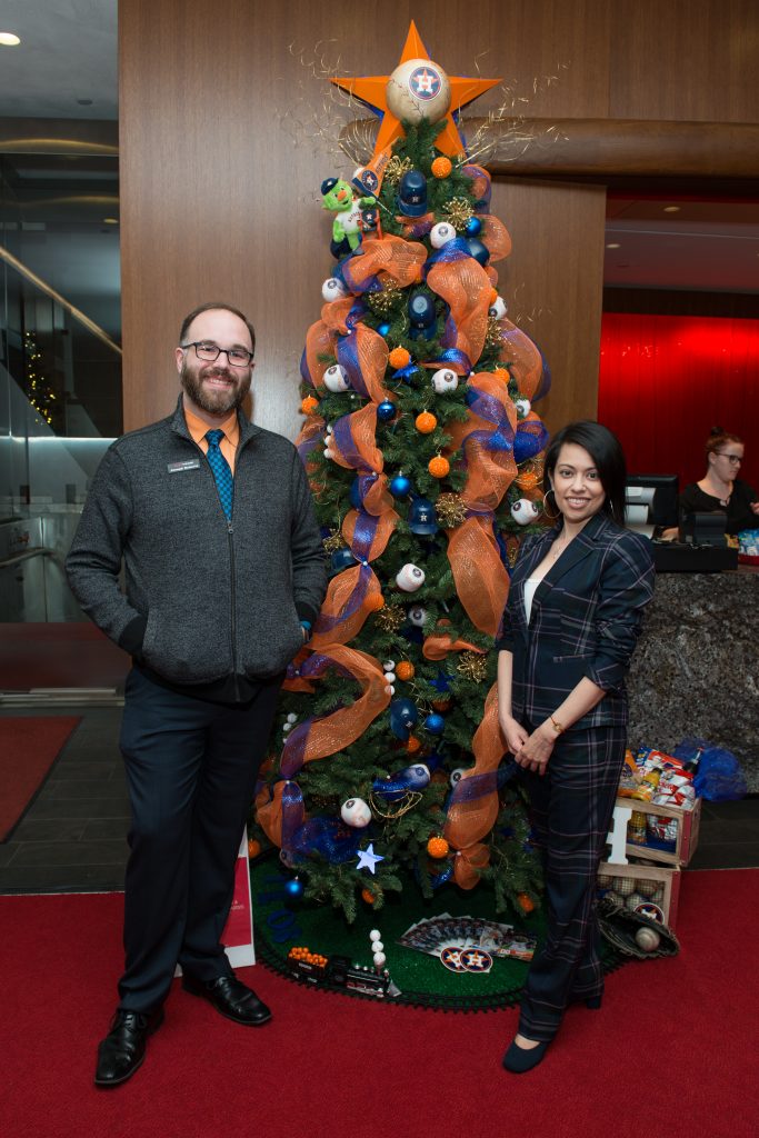 Post Harvey Alley Theatre Deck the Trees event