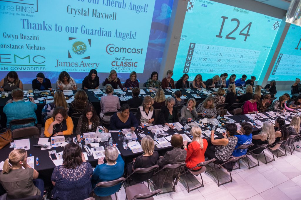 Be an Angel handbag bingo at Life HTX