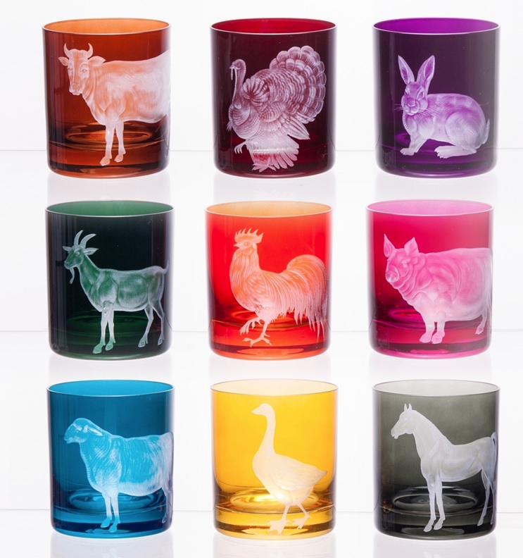 Barnware collection from Artel Glass