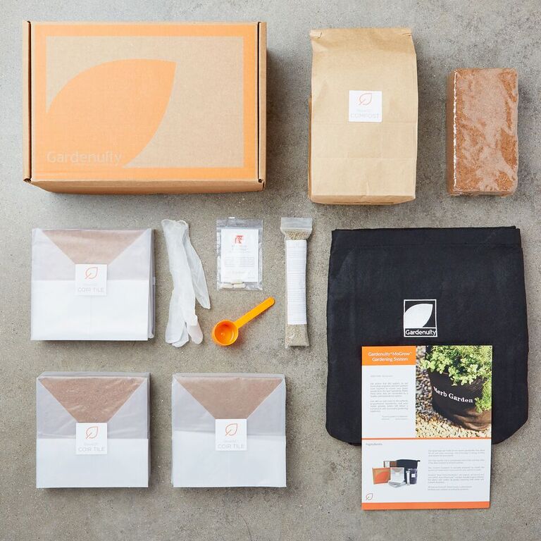 Gardenuity provides a plant kit with everything you need to get growing.