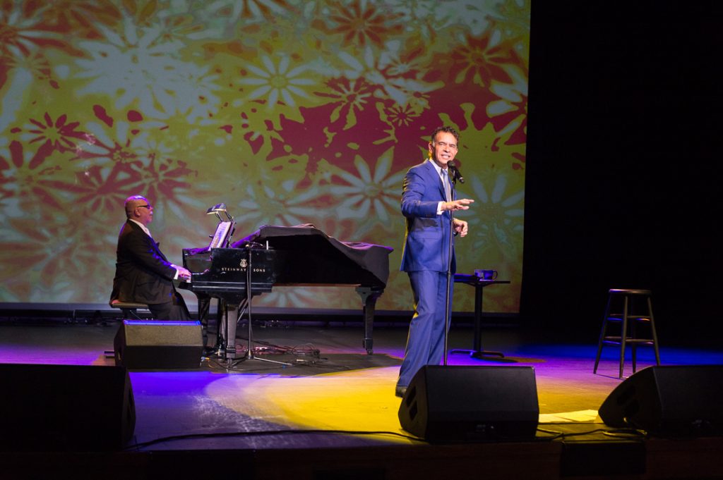 Brian Stokes Mitchell with pianist Mark Humell 
