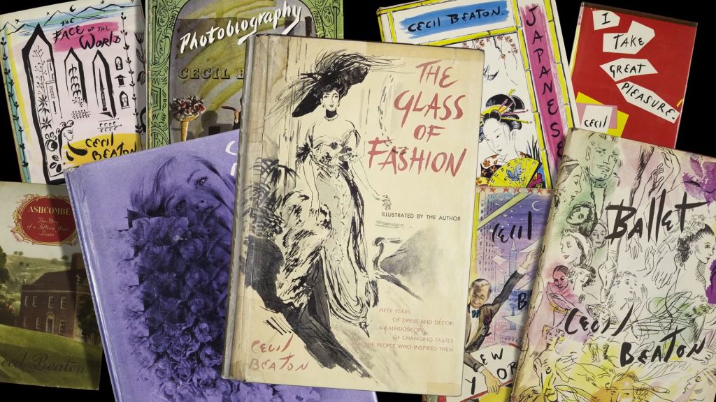 A worthy cinematic subject, the brilliant Brit Cecil Beaton traversed photography, painting, illustration (as shown), literary arts, set and costume design, and interiors. 