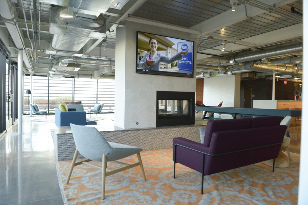 Factory Six03 is an office building aimed at creatives and young professionals. 