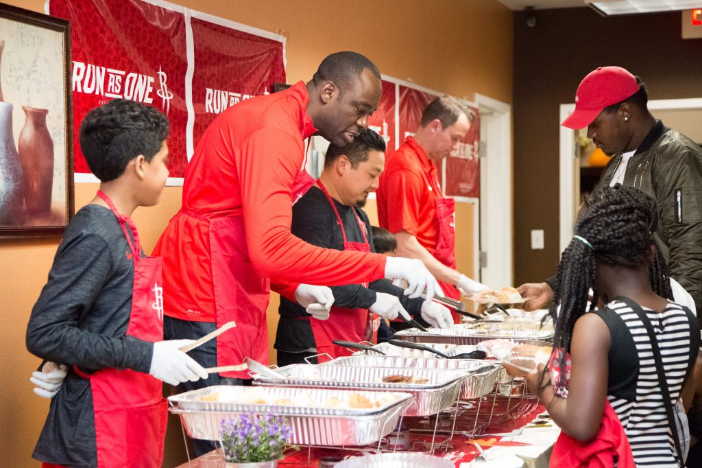 Homemade Hope Dinner with the Rockets