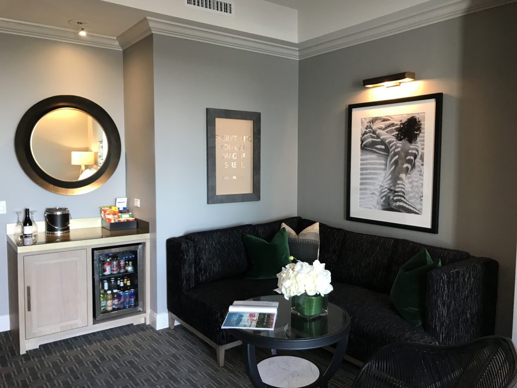 At Hotel ZaZa Memorial City living on top of the hotel is within reach. (Photo by Chris Baldwin.)