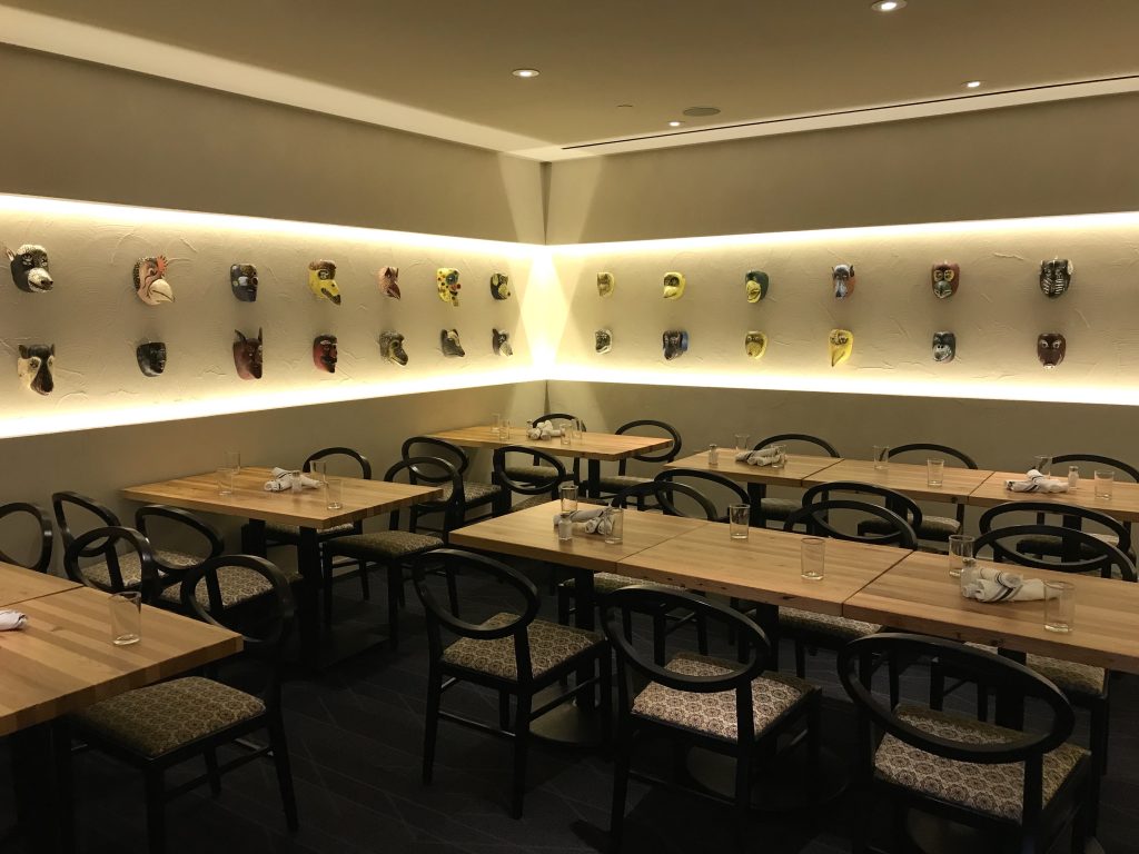 A dining room in the back of the restaurant is available for private events. 