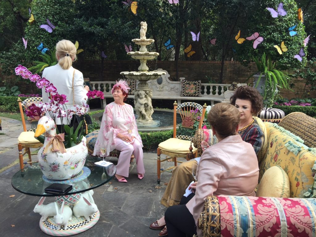 Houston Symphony garden luncheon at Rini and Edward Ziegler home