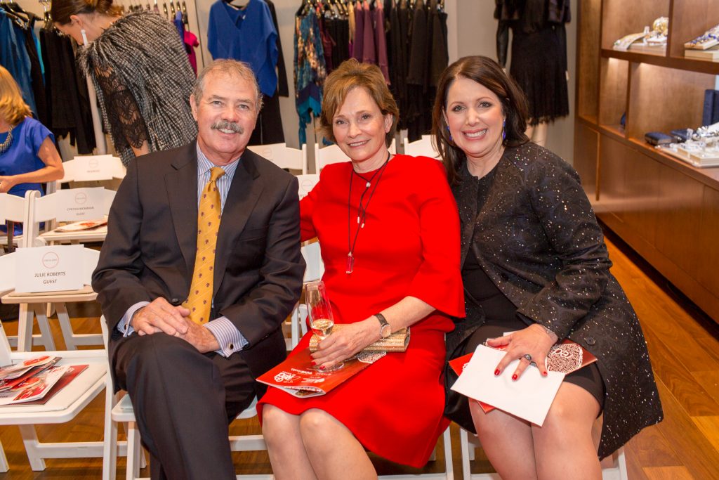American Heart Association Circle of Red fashion show at Elizabeth Anthony
