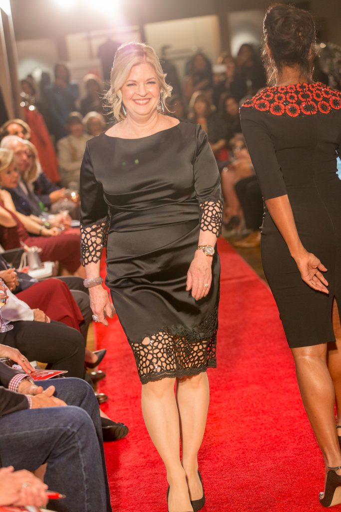 American Heart Association Circle of Red fashion show at Elizabeth Anthony