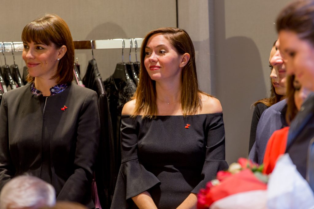 American Heart Association Circle of Red fashion show at Elizabeth Anthony