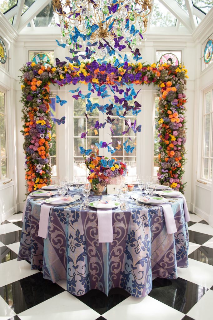 Houston Symphony garden luncheon at Rini and Edward Ziegler home