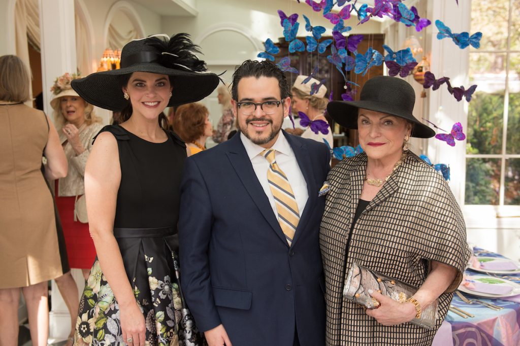 Houston Symphony garden luncheon at Rini and Edward Ziegler home