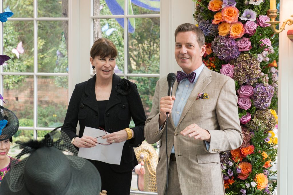 Houston Symphony garden luncheon at Rini and Edward Ziegler home