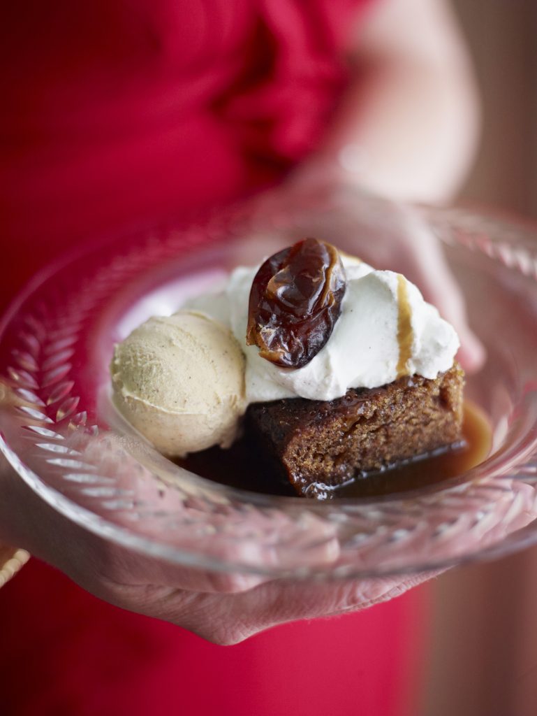 Sticky Toffee Pudding. Leslie Dinner Party A110613 DR ATL