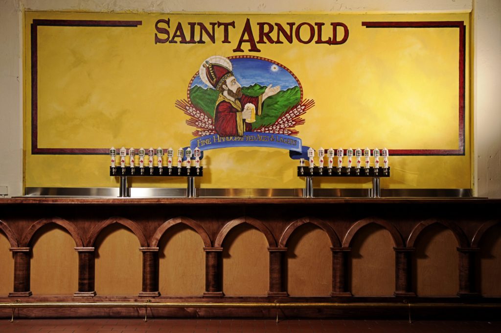 Saint Arnold always draws Houston love.