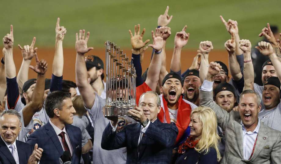 World Series trophy
