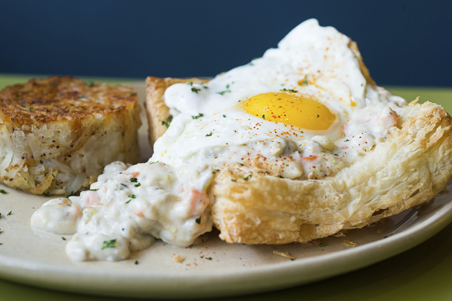 Breakfast pot pie; photo by Ashley Davis 