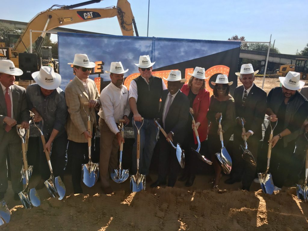 The Rustic Breaking Ground