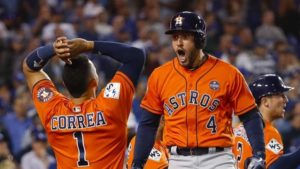 Astros World Series win Springer Correa