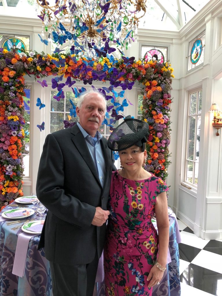 Houston Symphony garden luncheon at Rini and Edward Ziegler home