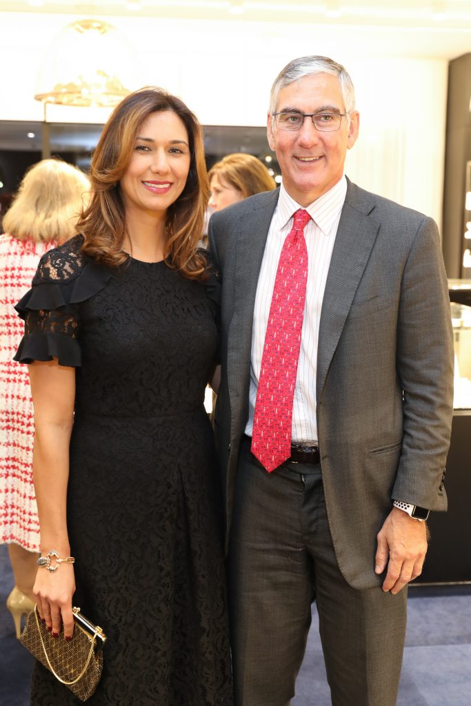 Guests at Tenenbaum Jewelers' salute to David Webbopera, ball