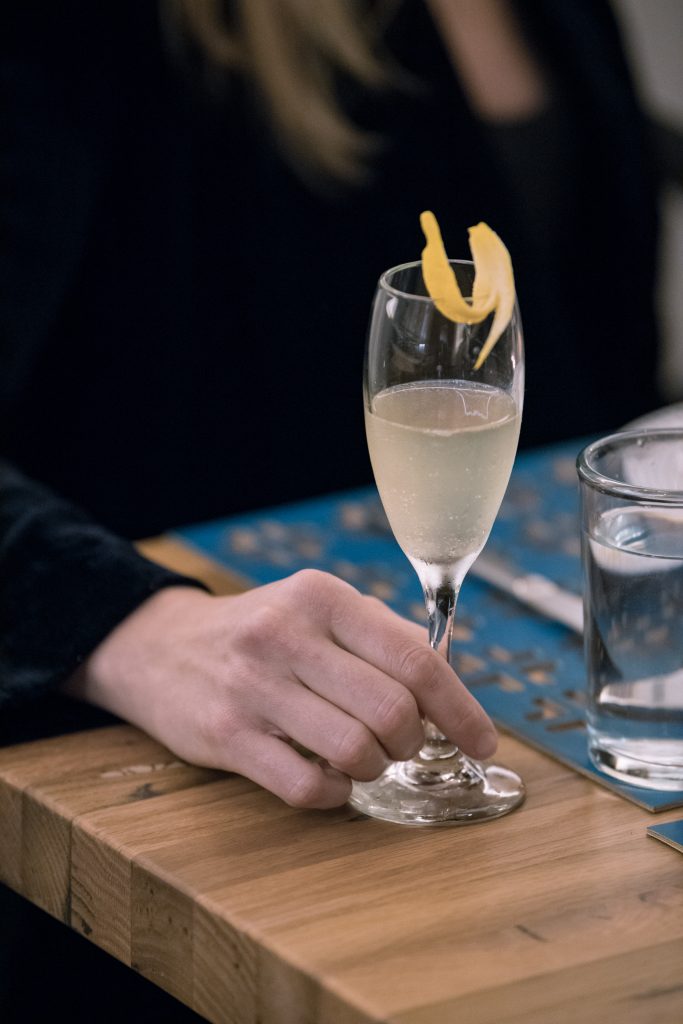 Zephyr Gin cocktail