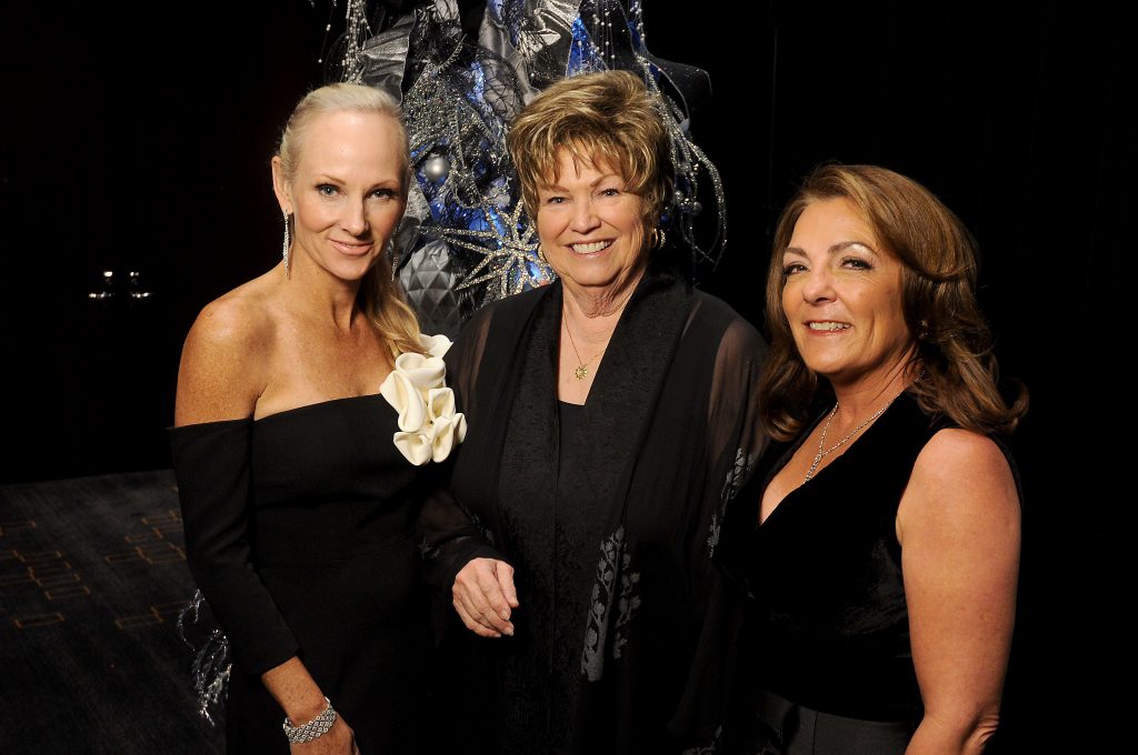 From left: Honorees Melanie Rothwell, Charlotte Rothwell Wands and Mary Rothwell at the Trees of Hope Eclipse Ball 2017 at the Royal Sonesta Hotel Friday Dec. 01,2017. (Dave Rossman Photo)