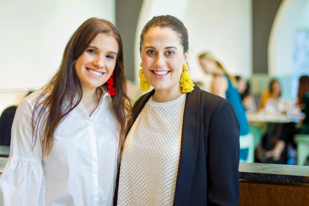 Carrie Colbert, Elle Hogan, Babi Ahluwalia at Hotel Alessandra luncheon