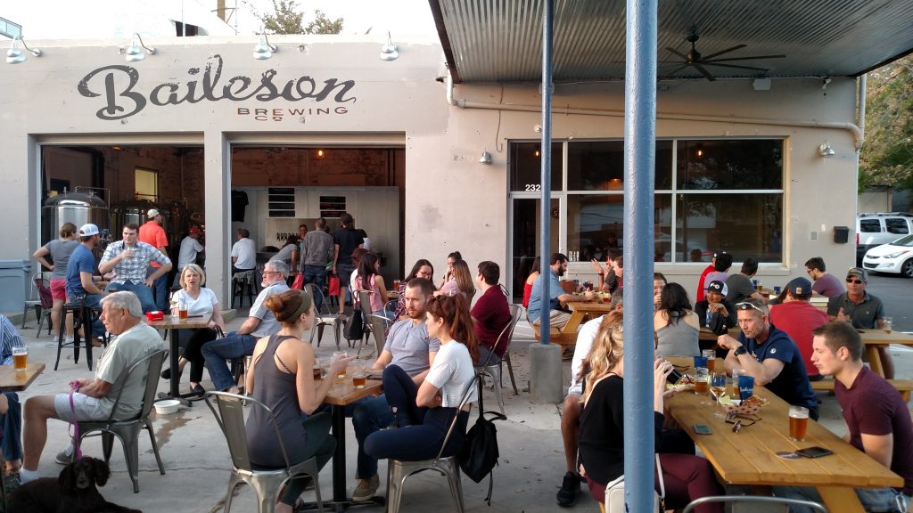 Baileson patrons can enjoy a new stout on the patio in two weeks. 