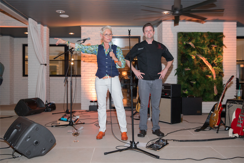 Chris Patrick and Sandy Huffhine