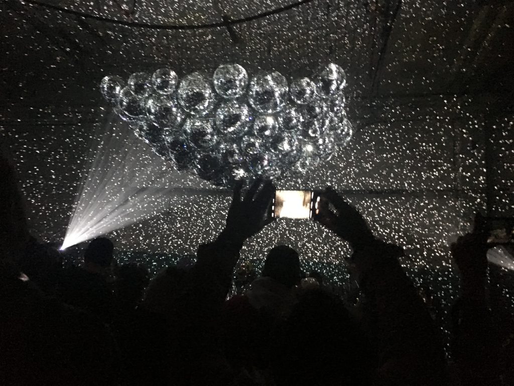 The Light Leaks art installation was particularly 'gram-worthy. 