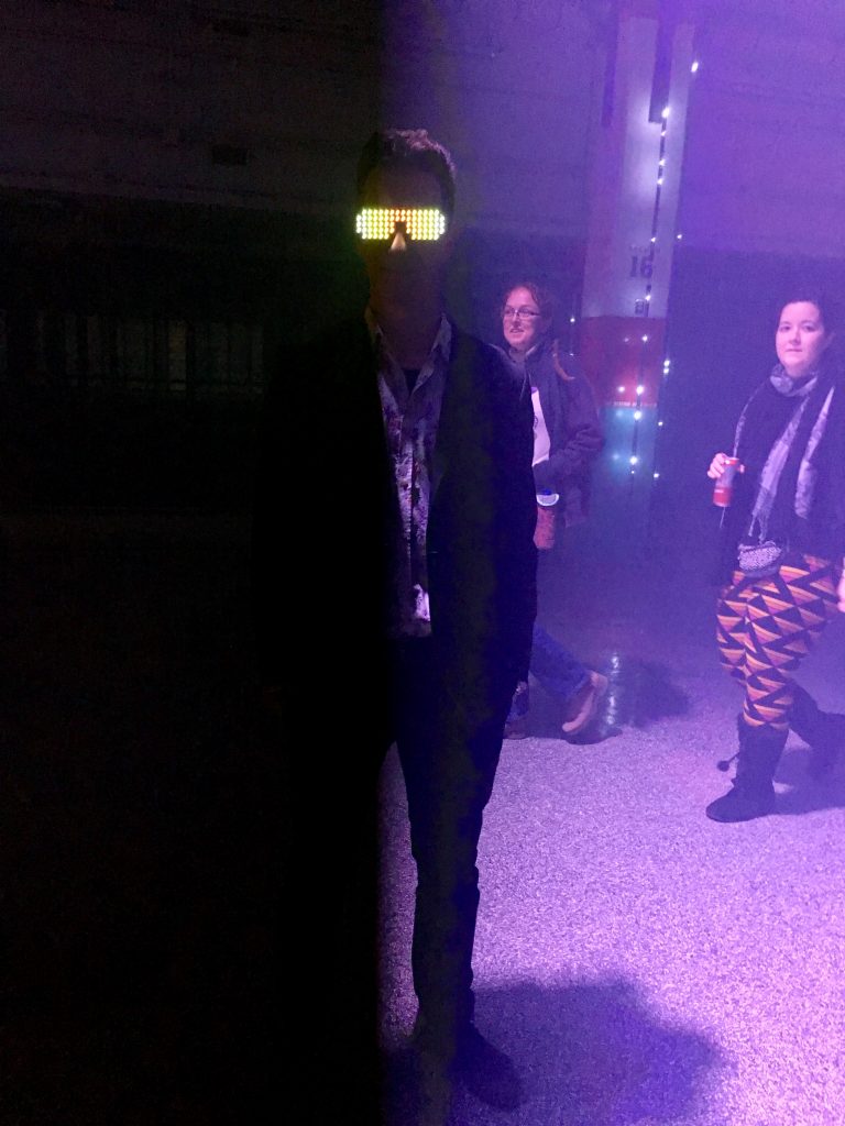 Light-up accessories were all the rage. 