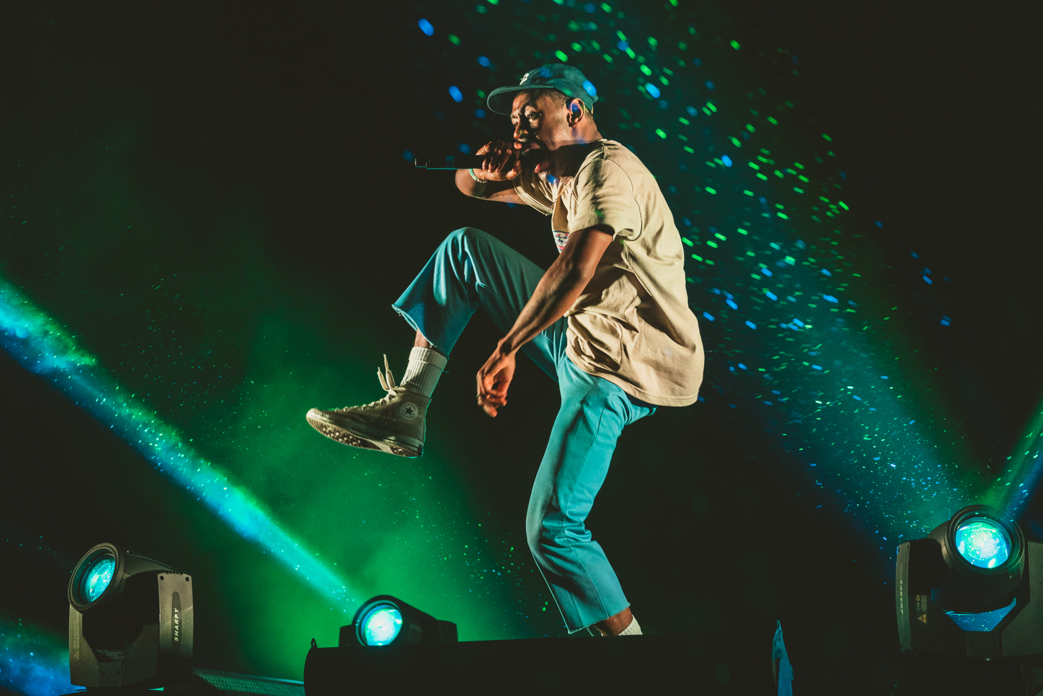 Tyler, the Creator headlines a great concert with Goldlink and Blood Orange, Saturday, October 26, at NRG Park. (Photo Roger Ho)