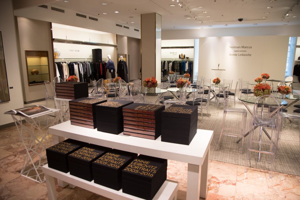 Neiman Marcus hosted photographer Annie Leibovitz for a VIP reception.