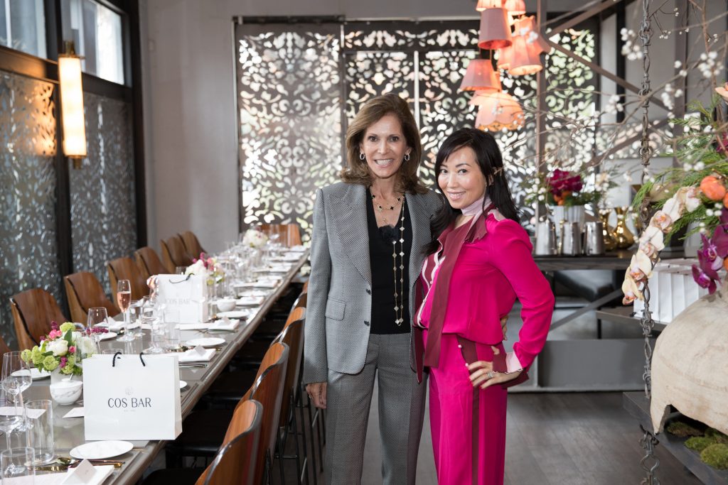 Lily Garfield (founder of Cos Bar) and Tina Craig