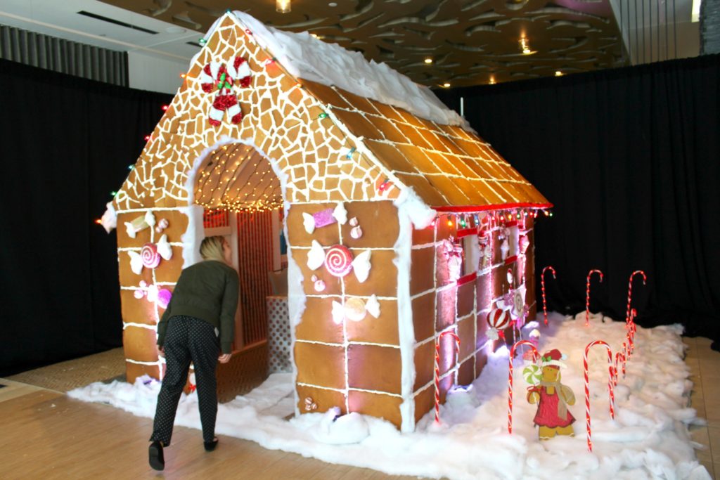 Cardboard Gingerbread House