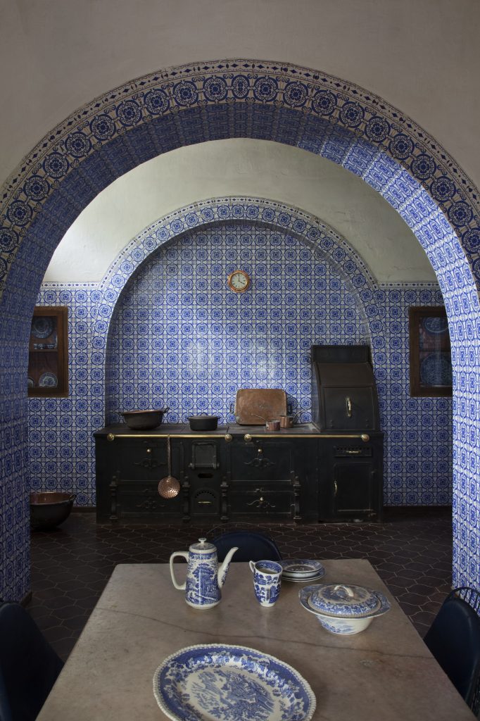 The Aldaos' home in Argentina. 