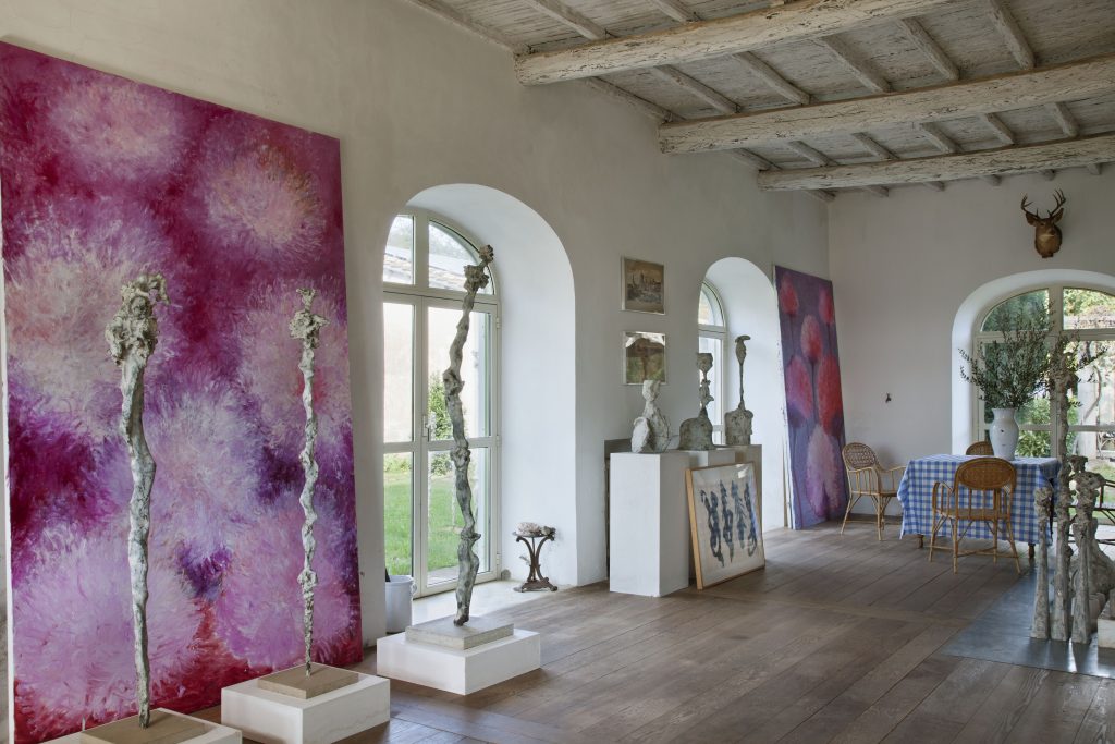 Alessandro Twombly's home in Lazio, Italy. 