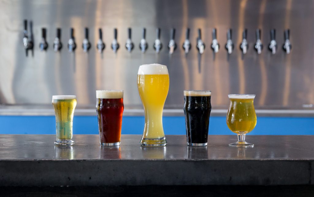 Homebrewing together inspired the Hollers to launch their own brewery. 