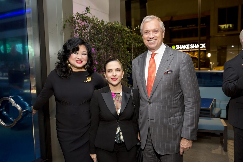 Asia Society Texas Center Tiger Ball kick-off at Yauatcha