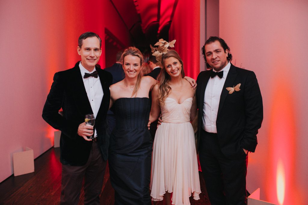 Kevin Bonebrake and Winnie Scheuer Bonebrake, Tatiana and Guillermo Sierra